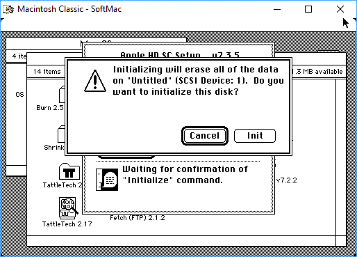 download mac classic emulator virtual hard drive